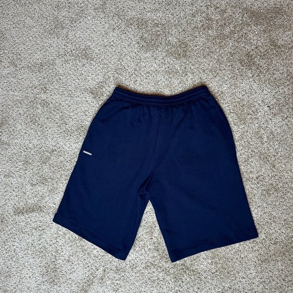 Pangaia 365 Long‎ Navy Organic Cotton Sweat Shorts Unisex S - Picture 4 of 7